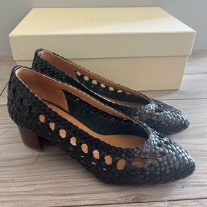 Sezane Anya Low Court Shoes